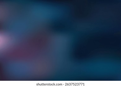 Smooth soft mesh gradient abstract blue background with glowing light waves and bokeh effects