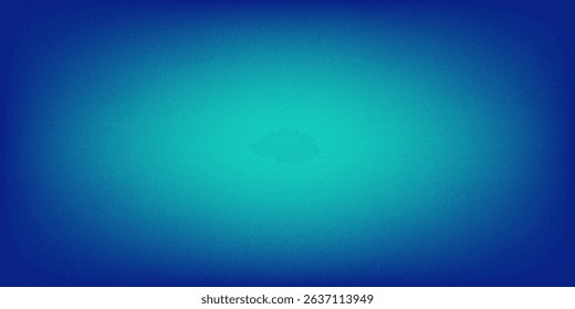 smooth, soft and slightly noisy texture, with a blurred or foggy effect and a dark blue gradient at the edges to turquoise on an elegant blue background