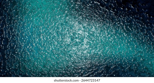 smooth, soft and slightly noisy texture, with a blurred or foggy effect and a dark blue gradient at the edges to turquoise on an elegant blue background, vector