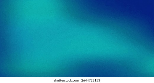 smooth, soft and slightly noisy texture, with a blurred or foggy effect and a dark blue gradient at the edges to turquoise on an elegant blue background