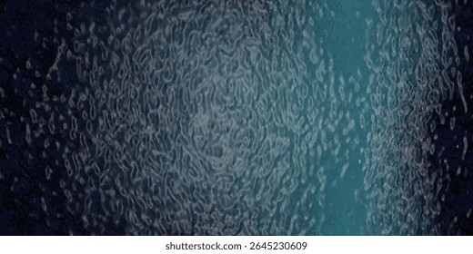 smooth, soft and slightly noisy texture, with a blurred or foggy effect and a dark blue gradient at the edges to turquoise on an elegant blue background, vector