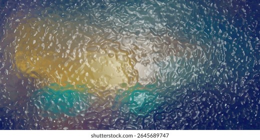 smooth, soft and slightly noisy texture, with a blurred or foggy effect and a dark blue gradient at the edges to turquoise on an elegant blue background, vector eps10.