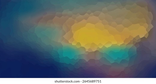 smooth, soft and slightly noisy texture, with a blurred or foggy effect and a dark blue gradient at the edges to turquoise on an elegant blue background, vector eps10.
