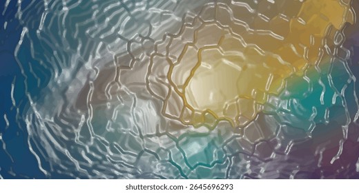 smooth, soft and slightly noisy texture, with a blurred or foggy effect and a dark blue gradient at the edges to turquoise on an elegant blue background, vector eps10.