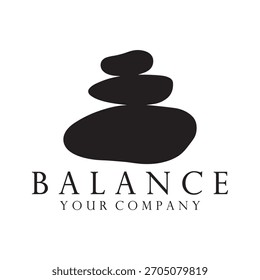 Formas De Pedra Suaves E Fluidas, Concebidas Para Representar Uma Serenidade Natural Equilibrada