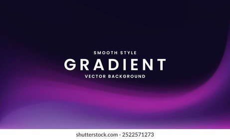 Smooth Style Gradient Vector Background
