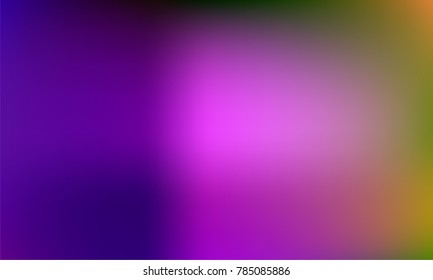 Smooth and Stylish Dark Blue, Green, Orange and Violet Gradient Background with Text
