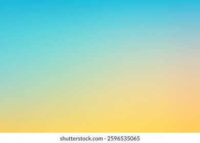 Smooth Subtle Sunrise Vector Gradient Background Wallpaper with Colorful Shine Effect