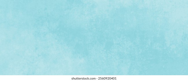 Smooth and Subtle Watercolor Texture Featuring Blended Aqua, Turquoise, and Light Blue Brush Strokes
