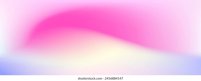 Smooth summer color gradient vector illustration