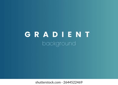 A smooth transition between deep blue and soft aqua green, perfect for technology or modern branding visuals