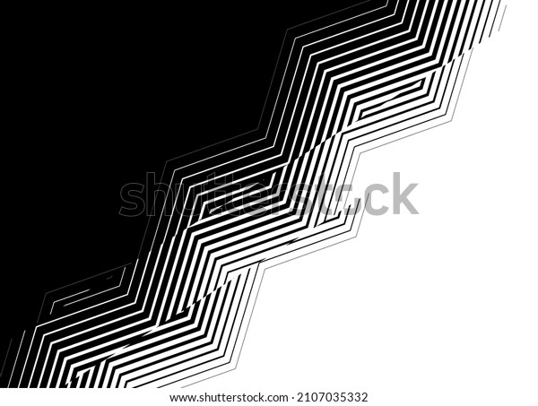 Smooth transition from black to white
from thin broken lines.
Striped vector
background.
