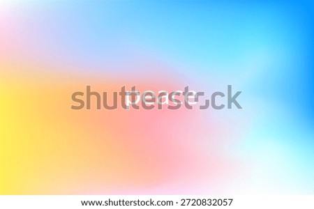 Smooth transition blue yellow pink gradient background with vibrant blended tones, modern abstract design perfect for creative banners, websites, and digital visuals.