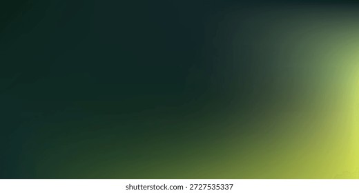 Una transición suave de verde oscuro profundo a un amarillo vibrante y luminoso, creando un fondo abstracto y moderno.