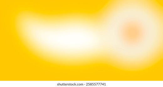 A smooth transition of yellow shades, blending light to deep tones, creating a warm, vibrant, and energetic visual effect.