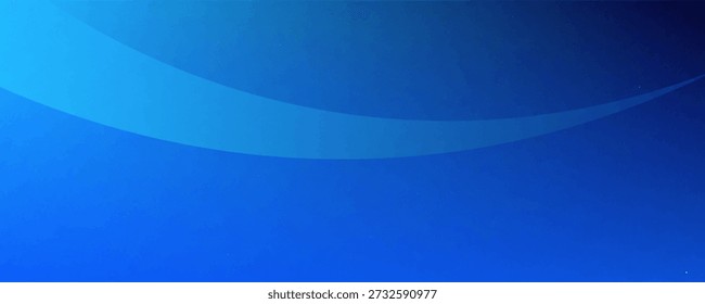 The smooth transitions and cool colors of this image are highlighted by the curved light streak moving across the gradient blue backdrop

