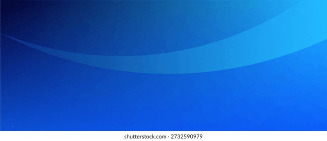 The smooth transitions and cool colors of this image are highlighted by the curved light streak moving across the gradient blue backdrop


