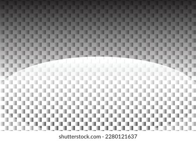 Smooth, transparent background with abstract white wave patterns
