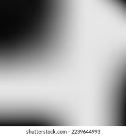 Smooth Trendy Dark Vector Blurry Wallpaper. Digital Black Monochrome Minimal Design Picture. Watercolor Liquid Aluminium Metallic Gradient Background. Silver Empty Grey Watercolor Gradient Mesh.