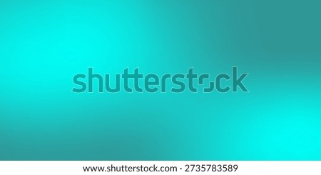 Smooth Turquoise Gradient Background with Soft Flowing Lines