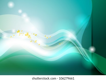 smooth twist light lines vector background