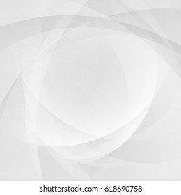 Smooth twist light lines vector abstract background. Eps 10. Concept for mobile wallpaper, web banner backdrop or typography design.