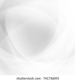 Smooth twist light lines vector abstract background. Eps 10. Concept for mobile wallpaper, web banner backdrop or typography design.