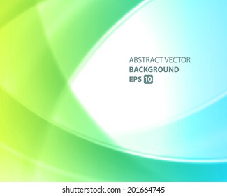 Smooth twist light lines waves vector background