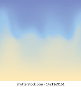 Smooth Vector Sky Abstract Painting