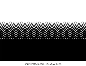 Smooth vector transition from black to white. Modern design element. Trendy vector background