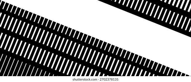 Glatter Vektorübergang von Schwarz zu Weiß. Abstrakte Streifen. Für Wandgestaltung, Inneneinrichtung, Polygraphie, Bekleidung,