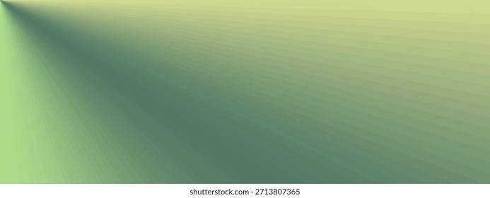 Um fundo suave e verdejante em transição do verde-limão luminoso para o azul-petróleo profundo, criando um design estético pacífico