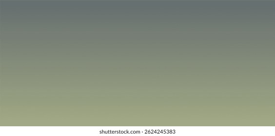 un gradiente de Vertical suave que pasa de un gris azul frío en la parte superior a un verde oliva apagado en la parte inferior. 