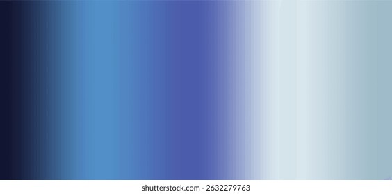 A smooth, vertical gradient transitioning from dark blue on the left through various shades of blue to a very light, almost white blue on the right.