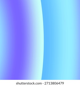 A smooth, vertical holographic gradient blending electric blue, cyan, and violet with a subtle metallic curve.