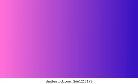 A smooth and vibrant gradient from pink to purple. Perfect for modern designs, digital art, web templates, and stylish backgrounds. Clean, trendy, and visually appealing.