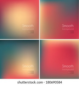 Smooth vintage backgrounds collection - eps10