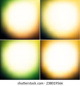 Smooth vintage backgrounds collection - eps10