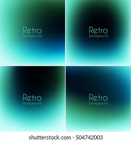 Smooth vintage backgrounds collection - eps10