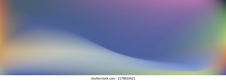 Smooth Vivid Cloud Vibrant Color Gradient Mesh. Light Curve Sky Wavy Bright Gradient Background. Water Multicolor Pastel Liquid Blurry Wallpaper. Flow Dynamic Soft Ocean Fluid Smooth Surface.