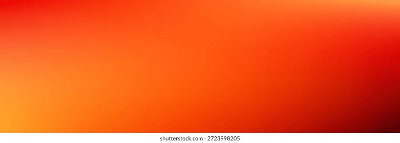 Suave fondo de degradado rojo naranja cálido con suave transición de color y espacio de copia