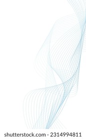 Smooth wave abstract vector background layout layout design.
Design template for cover, postcard certificate, document, business.