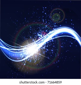 Smooth Wave. Background.