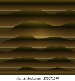 smooth wavy chocolate, abstract background. vector illustration