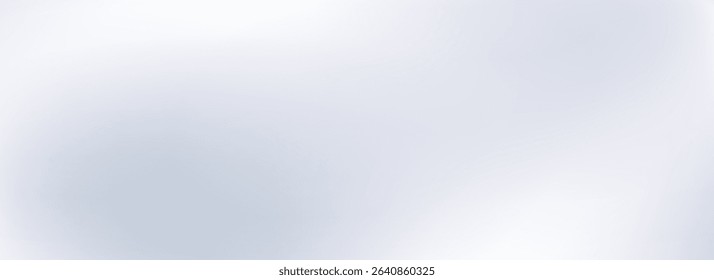Smooth wavy grey gradient background. Gloss silver liquid satin wallpaper. Abstract silky pearly color texture for banner, presentation, flyer, graphic design. Vector soft blurred pearl backdrop