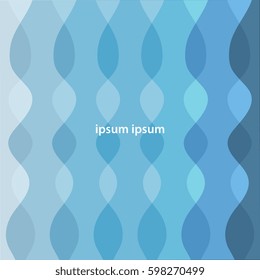 smooth wavy lines, abstract wave background for presentation fashion or business
