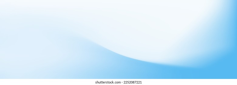 Smooth White Light Wavy Fluid Gradient Backdrop. Curve Water Bright Liquid Summer Blurry Texture. Pastel Vibrant Blue Flow Turquoise Sky Gradient Mesh. Soft Color Ocean Blurry Cloudy Background.