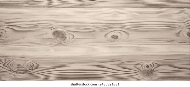 smooth white pine wood table top texture against a rustic wood background.