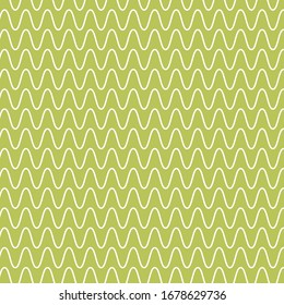 Zigzag liso sobre fondo verde claro.