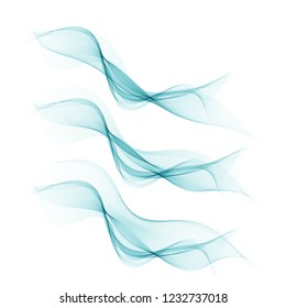 Smooth,clear,beautiful waves set.Wave abstract background.